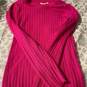 Hot pink sweater